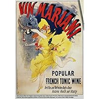 Patent Medicine Ad 1894 Nadvertisement For Vin Mariani A French Tonic Wine Containing Cocaine French Poster For English-Language Markets 1894 By Jules Cheret Poster Print by (18 x 24)