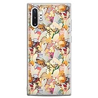 TPU Case Replacement for Samsung Galaxy J8 J7 Max Cover J6 Plus J5 J4 J3 Pro J2 Kawaii Soft Sneakers Lightweight Clear Honey Bee Print Slim fit Silicone Teen Flexible Bumblebees Design