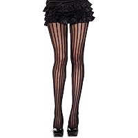 Women's Pin Striped Sheer Pantyhose