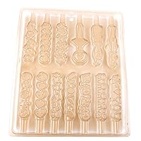 1 Pieces Chocolate Molds Plastic Egg Wedding Mothers Day Baby Shower 03991 Lollipops Candy Making Supplies Cake Sugarcraft Jelly
