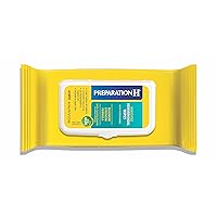 Hemorrhoid Flushable Wipes with Witch Hazel for Skin Irritation Relief - 48 Count