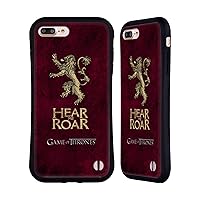 Head Case Designs Officially Licensed HBO Game of Thrones Lannister Dark Distressed Look Sigils Hybrid Case Compatible with Apple iPhone 7 Plus/iPhone 8 Plus