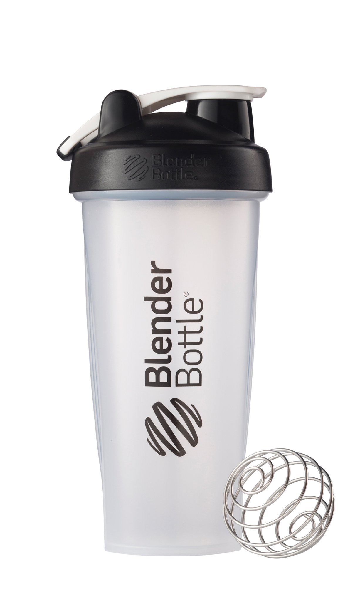 Buy BlenderBottle Classic Shaker Bottle Perfect for Protein Shakes and Pre  Workout, 28-Ounce, Clear/Black/White