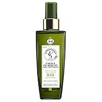 – Beauty Oil for Face and Body Hair – Certified Organic Care – Organic Olive Oil AOC Provence – For All Hair Types and Skins, Even Sensitive – 100 ml