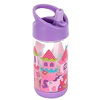 Stephen Joseph, Kids Flip Top Water Bottle, 10 oz Tritan BPA Free, Water Bottle for Girls & Boys, Back to School Flip Top Bottle, Princess