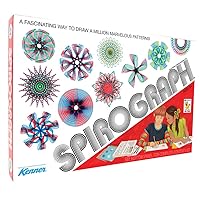 Spirograph Retro Deluxe Set – Reproduction of The Classic 1970s Deluxe Set – Fun and Creative Activity – Ages 8+