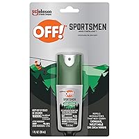 OFF! Deep Woods Sportsmen Insect Repellent Spritz, Maximum Strength, Bug Spray with up to 10 Hours of Protection, 1 oz (Pack of 12)