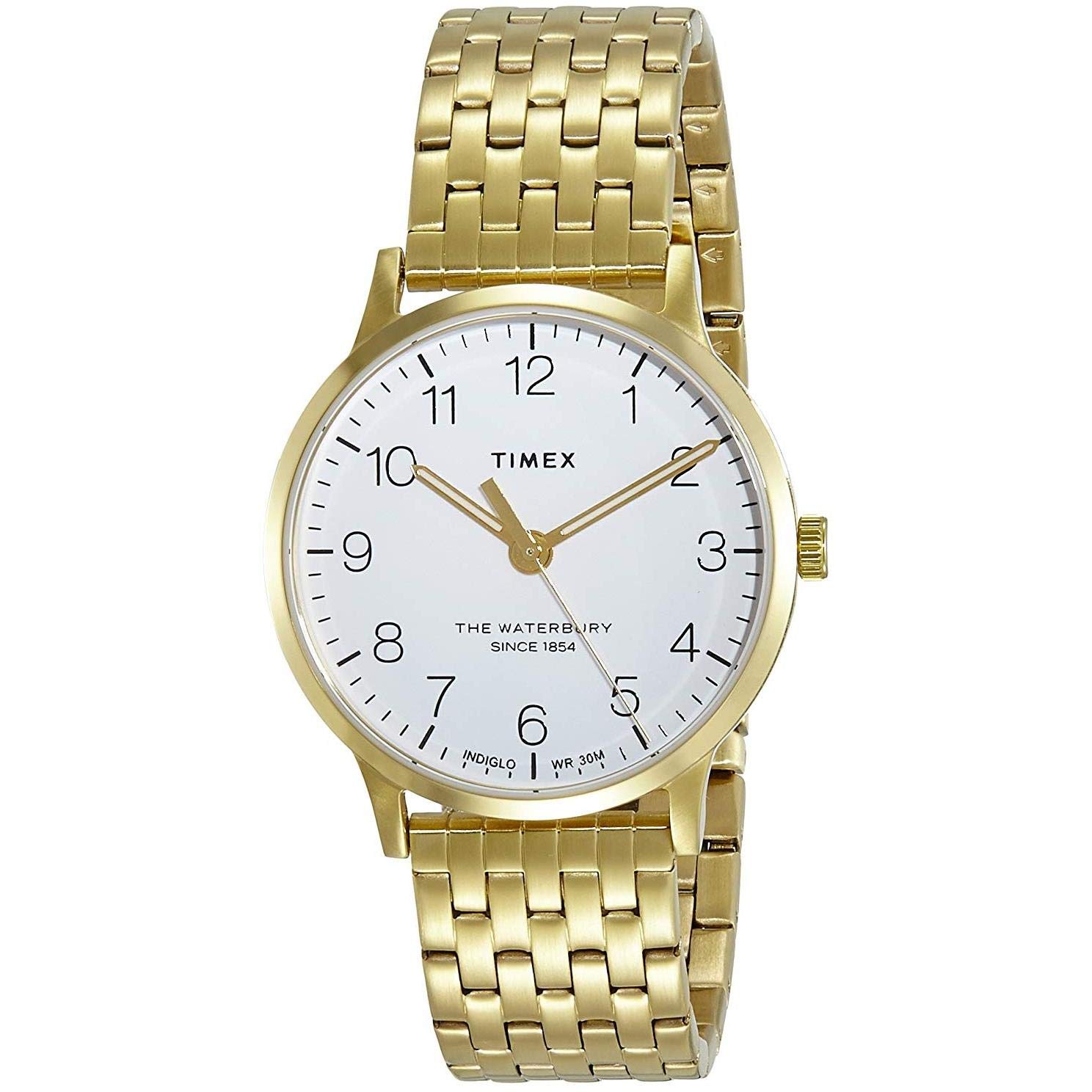 Timex Waterbury Classic Quartz Movement White Dial Ladies Watch TW2R72700