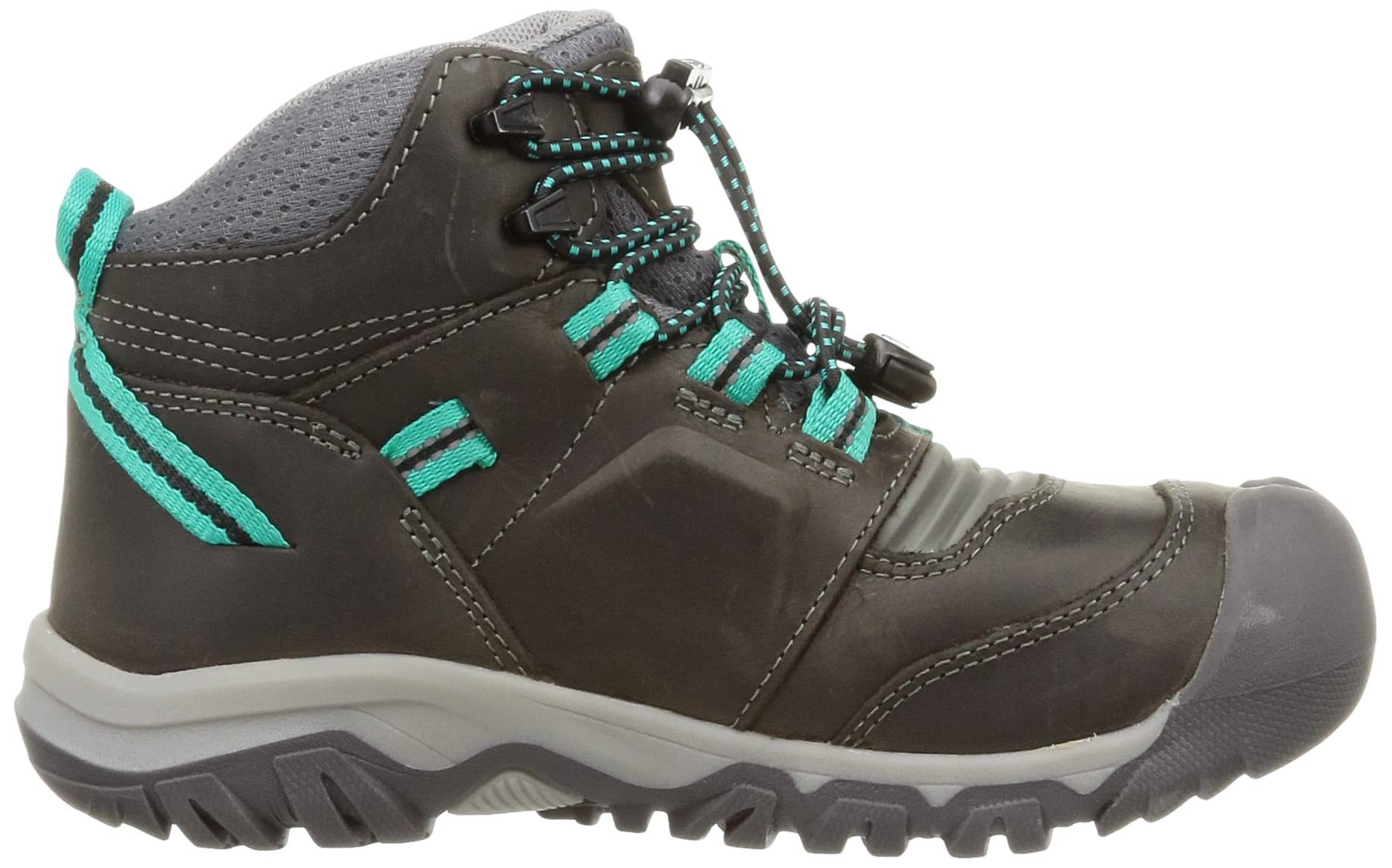 KEEN Unisex-Child Ridge Flex Mid Height Waterproof Leather Hiking Boots