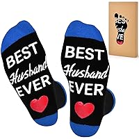 Birthday Gifts for Dad Fathers Day Dad Gifts from Daughter Son Wife, Mens Gifts Funny Socks Christmas Gifts for Men