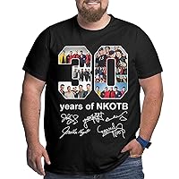 New-Kids On The-Block Big Size Cotton Comfortable and Breathable Men's T-Shirt