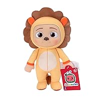 CoComelon WT0061 20cm Little Plush JJ Lion, Multicolour