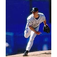 JERRY DIPOTO COLORADO ROCKIES ACTION SIGNED 8x10 - Autographed MLB Photos