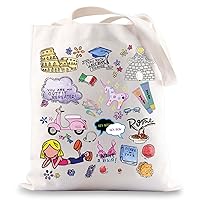 G2TUP Lizzie Tote Bag The Lizzie Show Inspired Tote Bag Lizzie Fan Shopping Bag