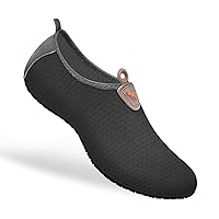 BULLIANT Women Water Shoes Men,Barefoot Sock Slippers Slip on Beach Shoes Yoga Exercise Shoes Quick Dry
