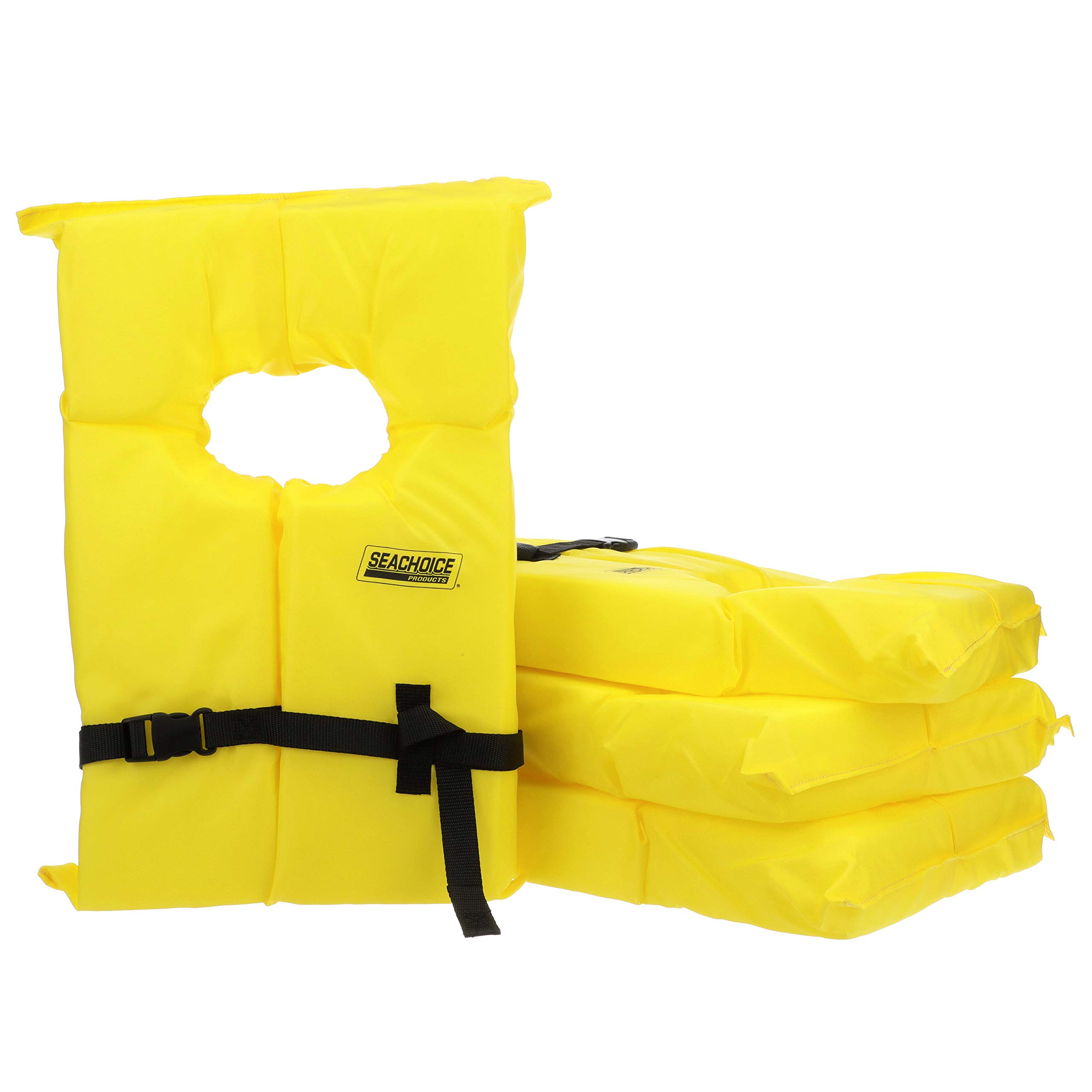 Seachoice Life Vest, Type II Personal Flotation Device - USCG Approved - Multiple Sizes and Colors