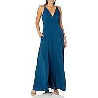 Dress the Population Women's Parker Fit and Flare Maxi Dress