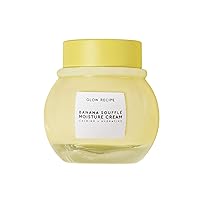 Glow Recipe Banana Souffle Moisture Cream - Soothing, Calming + Hydrating Lightweight Formula with Chia Seed, Magnesium + Turmeric - Good for Sensitive + Dry Skin - Non-Comedogenic (50ml / 1.7oz)