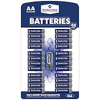 Member's Mark AA Alkaline Batteries - 48 Pack
