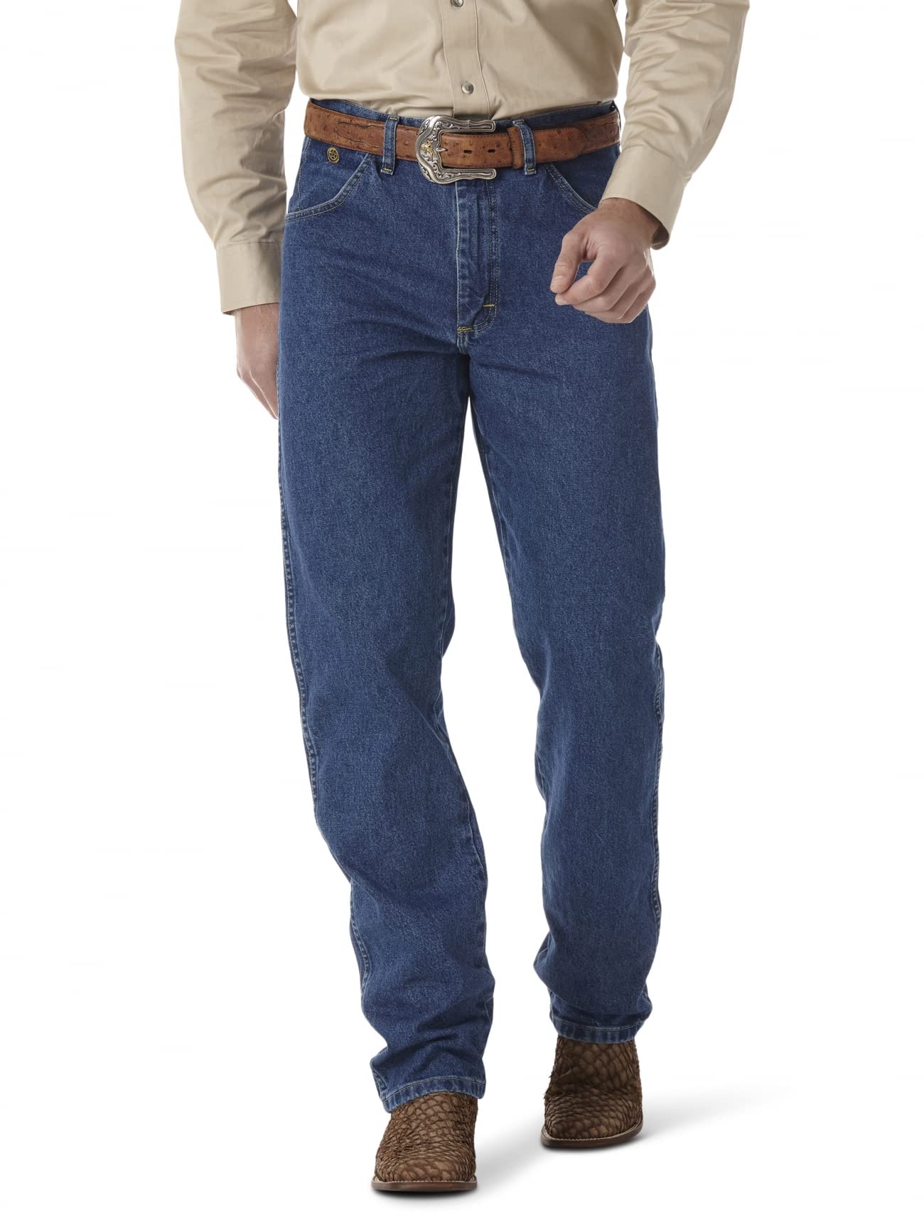 Mua Wrangler Men's George Strait Cowboy Cut Relaxed Fit Jean trên Amazon Mỹ  chính hãng 2023 | Giaonhan247