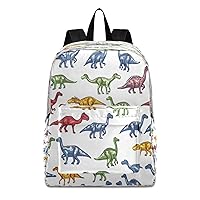 Cartoon Dinosaur Backpack Toddler Teenager School Backpack Cartoon Dinosaur Kid Bookbag for Boys Girl Ages 5 to 19,35