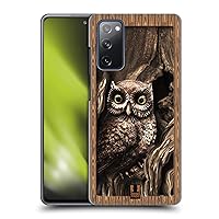 Head Case Designs Owl Shadow Box Hard Back Case Compatible with Samsung Galaxy S20 FE / 5G