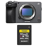Sony Alpha FX3 Full-Frame Cinema Line Camera Bundle, With Sony TOUGH 160GB CFexpress Type A Memory Card for Digital Video Full Frame Camera Sony Alpha FX3 Full-Frame Cinema Line Camera Bundle, With Sony TOUGH 160GB CFexpress Type A Memory Card for Digital Video Full Frame Camera