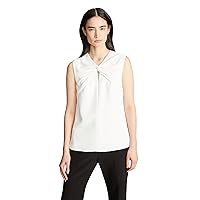 HALSTON Women's Faren Top in Fluid Crepe