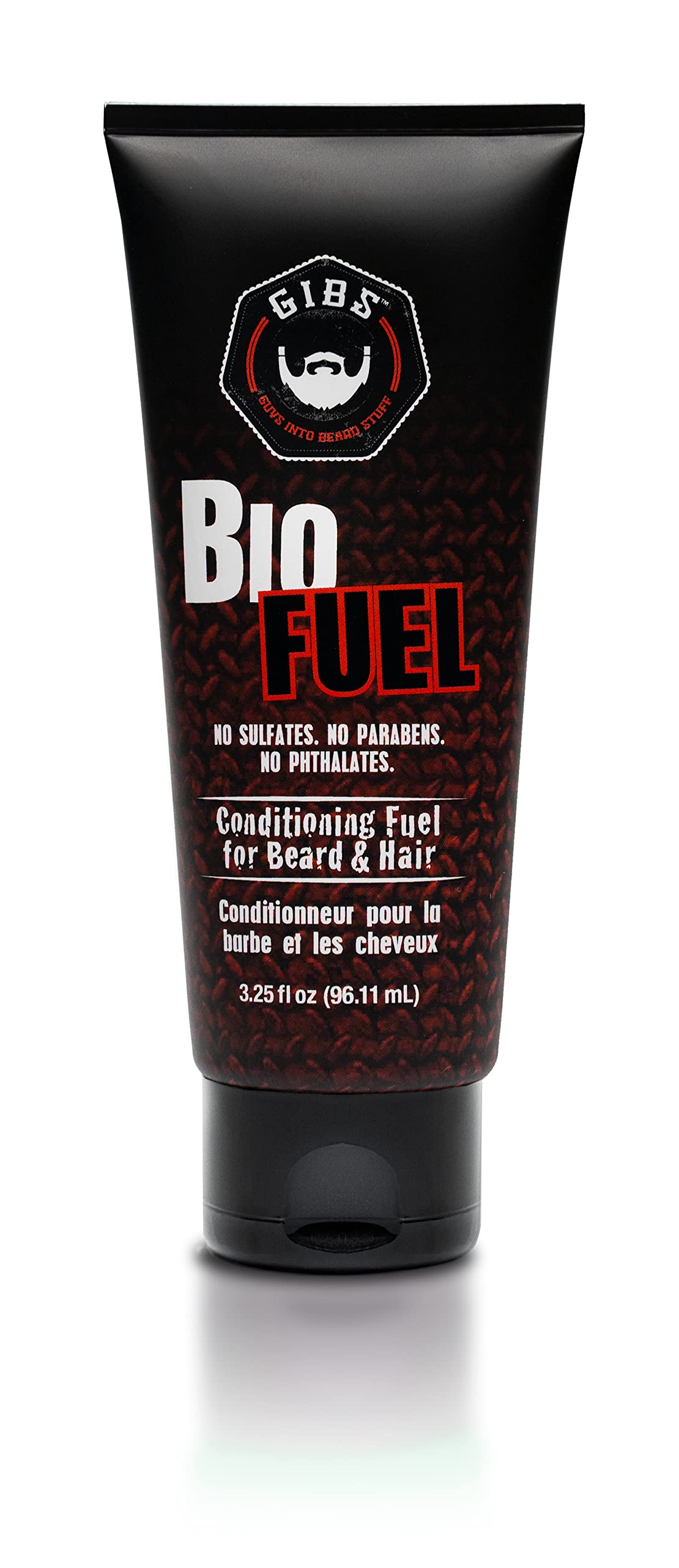 GIBS BioFuel Hair Conditioner For Men - Beard & Hair Conditioner, 3.25 oz