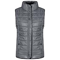 Kids Girls Boys Sleeveless Wetlook Lined Padded Gilet Bodywarmer Jackets 5-13 Yr