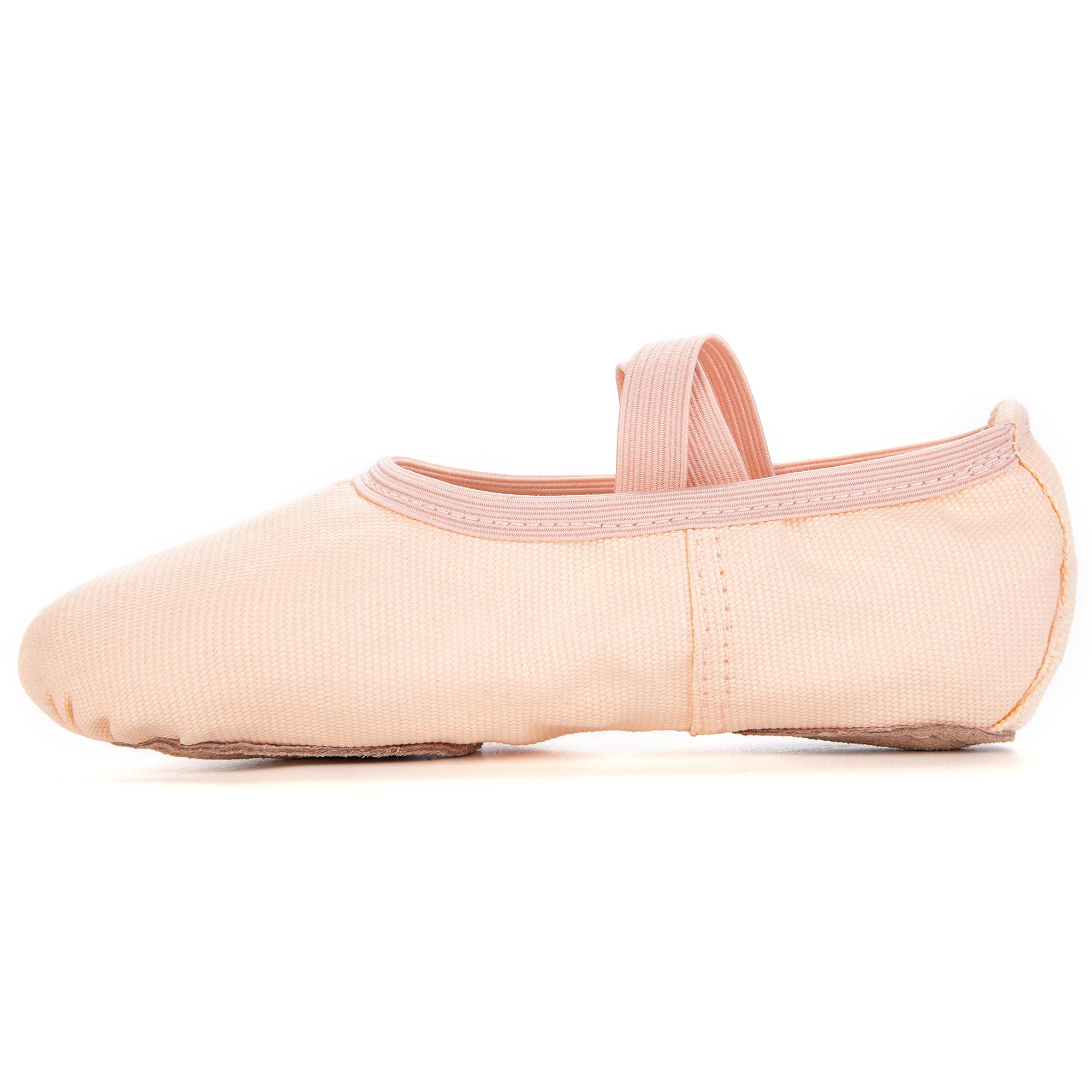 RoseMoli Canvas Ballet Slippers Flats for Girls/Toddlers/Kids/Women, Yoga Practice Shoes for Dancing