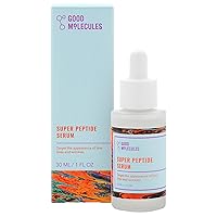 Good Molecules Super Peptide Serum - Anti-aging Facial Serum with Peptides and Copper Tripeptides to Plump and Firm - Water-Based Skincare for Face