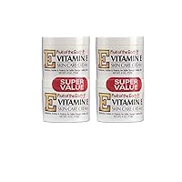 Fruit of the Earth Vitamin E Skin Care Cream 4 oz (113 g) Pack of 4