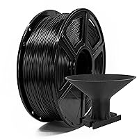 ASA Filament 1.75mm Balck, 3D Printer Filament 1kg (2.2lbs) Spool, Dimensional Accuracy +/- 0.02mm, Durable, High UV-Resistant, Perfect for Printing Outdoor Functional Parts