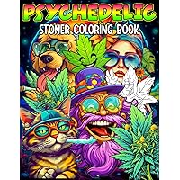 Stoner Activity Book - Psychedelic Colouring Pages, Word Searches, Trippy  Mazes & More For Stress Relief & Relaxation