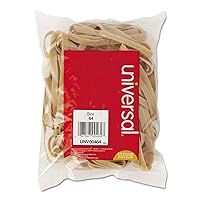 Universal 00464 Rubber Bands, Size 64, 3-1/2 x 1/4, 80 Bands/1/4lb Pack (UNV00464)