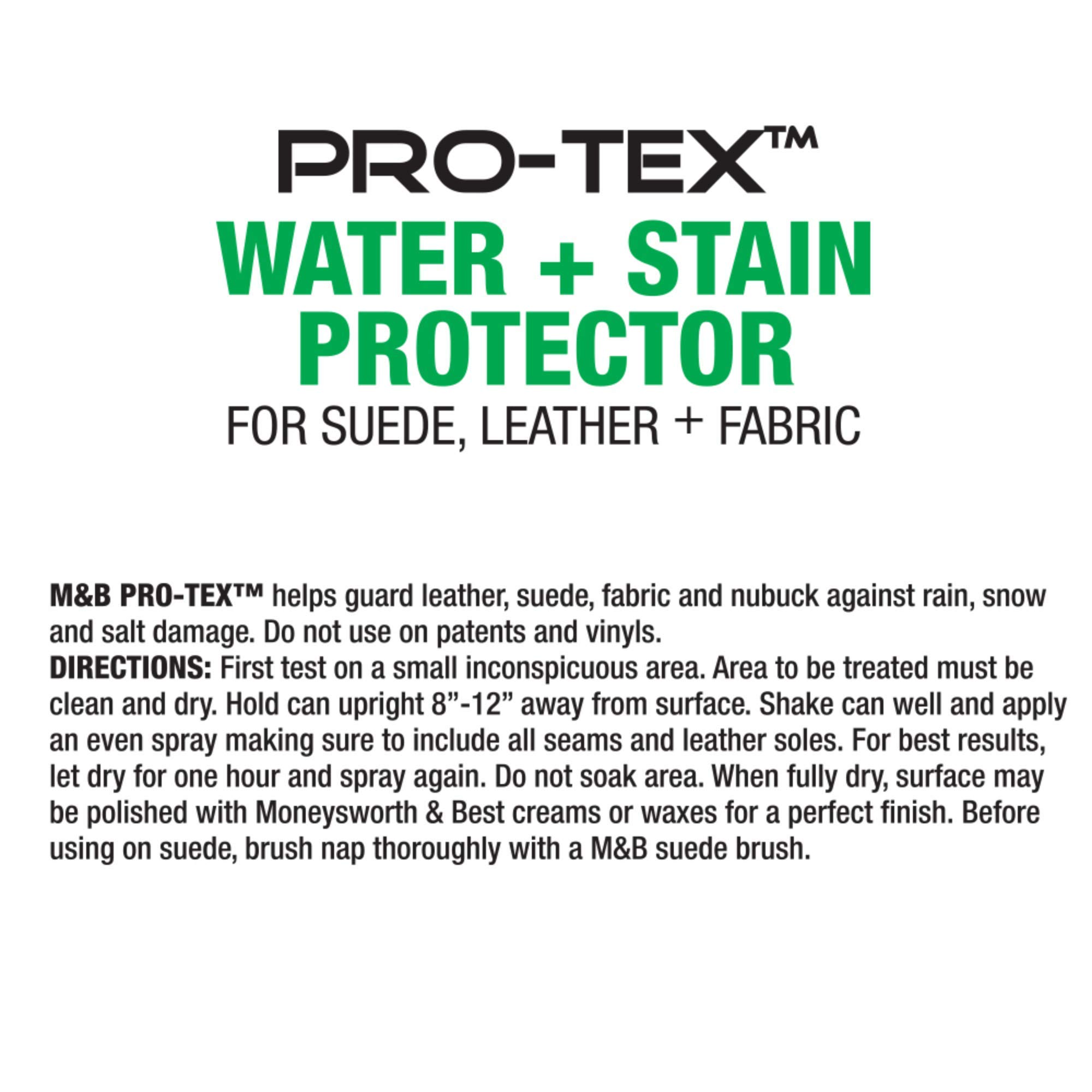 M&B Pro-Tex Water & Stain Shoe Protector (10.5-Ounces), white, (86100Z)