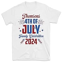 4th of July Family Celebration 2024 Shirt, All American Family Shirts, 4th of July Family Shirts, Fourth of July Matching Shirts