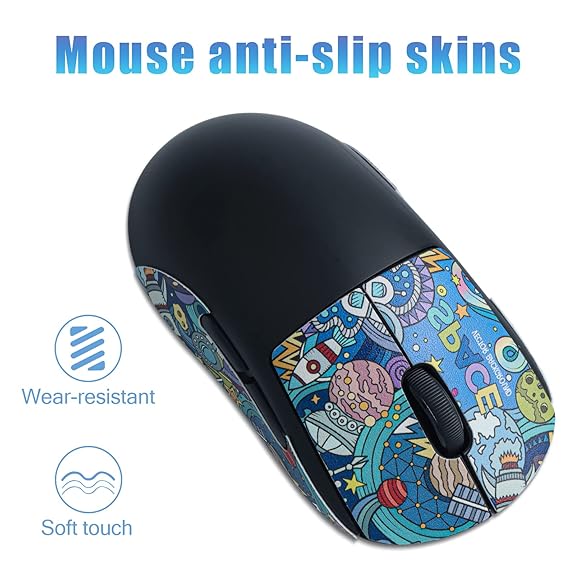 JOMKIZ Mouse Grip Tape fit for Logitech G Pro X Superlight,Self-Adhesive,Pre-Cut,Sweat-Resistant,Professional  Mice Upgrade Kit,for The Most Demanding Gamers 
