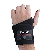 Allegro Industries 7311 Thin FlexRist Wrist Support, One Size, Black
