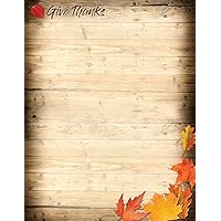 Great Papers! Give Thanks Letterhead, Model:2019097