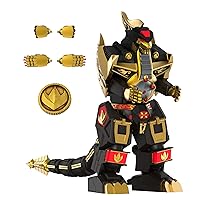 Super7 ULTIMATES! Mighty Morphin Power Rangers Dragonzord (Black and Gold) - 9
