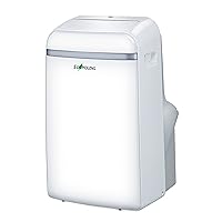 14000 BTU Portable Air Conditioner with Heater, White
