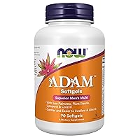 Supplements, ADAM™ Men's Multivitamin with Saw Palmetto, Plant Sterols, Lycopene & CoQ10, 90 Softgels