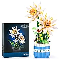 BNG Flowers Sunflower Building Set for Adults,Sunflowers Bouquet Bonsai Plant Flower Garden Botanical Collection Display Office Home Decor，Ideal Building Toy Gift for Women Kids 6+ (924 PCS)