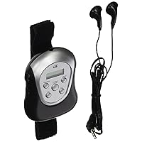 GPX R300B Portable AM/FM Armband Radio, Black