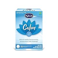 Hyland's Calm Tablets, 50 Servings (Pack of 24, 1200 Count Total)