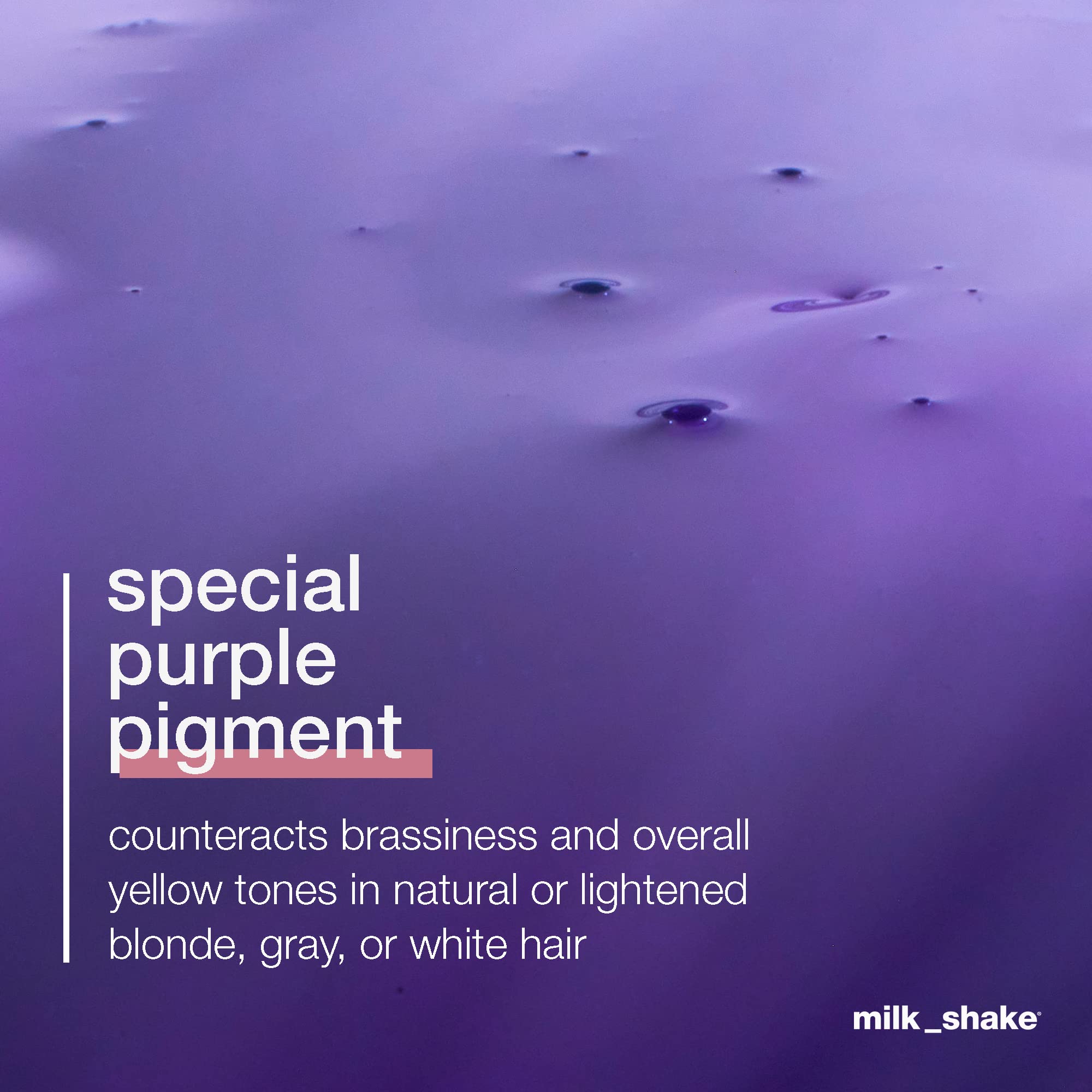 milk_shake Silver Shine Purple Shampoo 10.1 Fl Oz + Silver Shine Purple Conditioner 8.4 Fl Oz - Blonde Shampoo and Conditioner for Brassy Hair