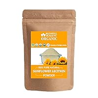 Organic Sunflower Lecithin Powder 100% Pure Natural 300 Gram / 10.58 oz