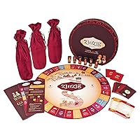 Zinzig Wine Tasting And Trivia Board Game by True